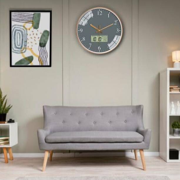 Star Work Analog 28.5 cm X 28.5 cm Wall Clock