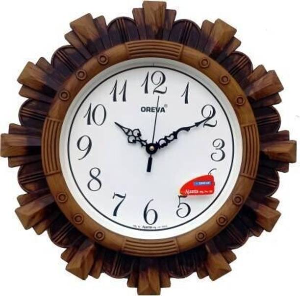 OREVA Analog 32 cm X 32 cm Wall Clock