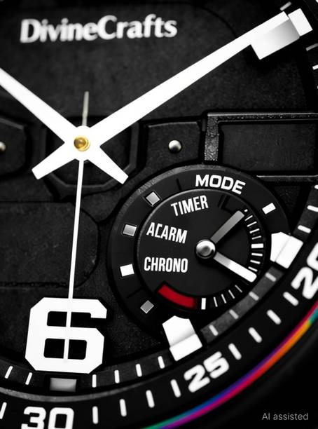 DivineCrafts Analog 30.5 cm X 30.5 cm Wall Clock