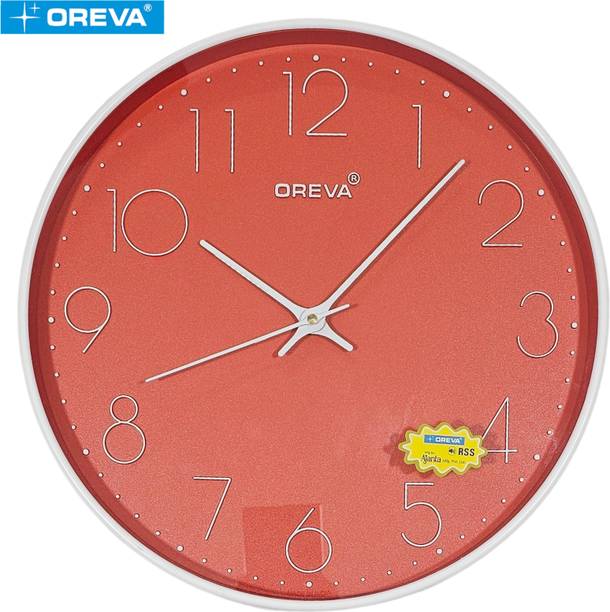 OREVA Analog 30 cm X 30 cm Wall Clock