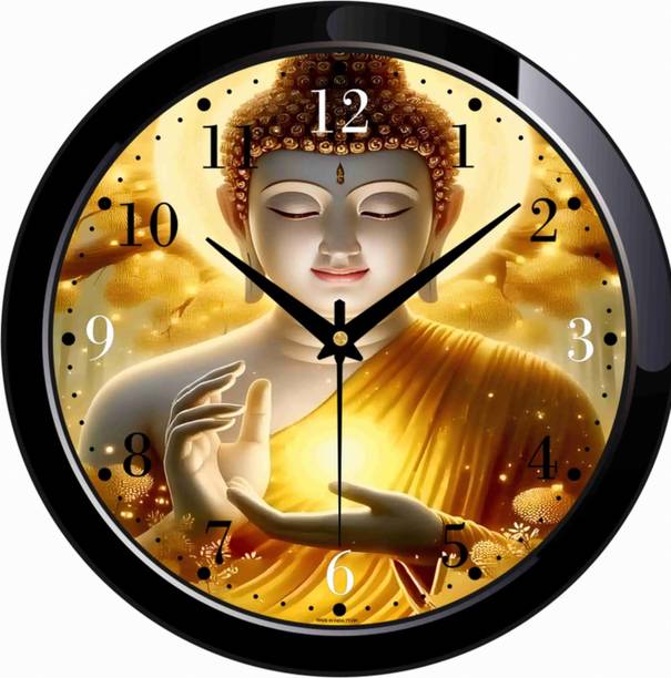 devika decor Analog 25 cm X 25 cm Wall Clock