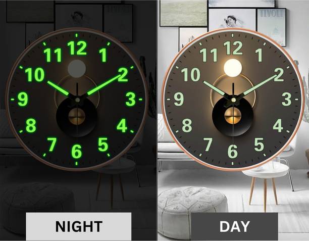 WHISKET Analog 30 cm X 30 cm Wall Clock