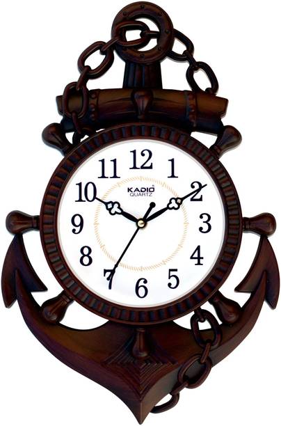 Kadio Analog 39 cm X 26 cm Wall Clock