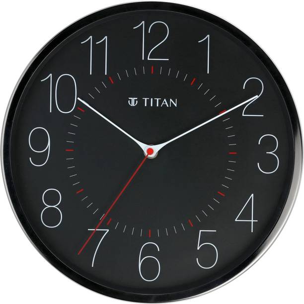 Titan Analog 30 cm X 30 cm Wall Clock