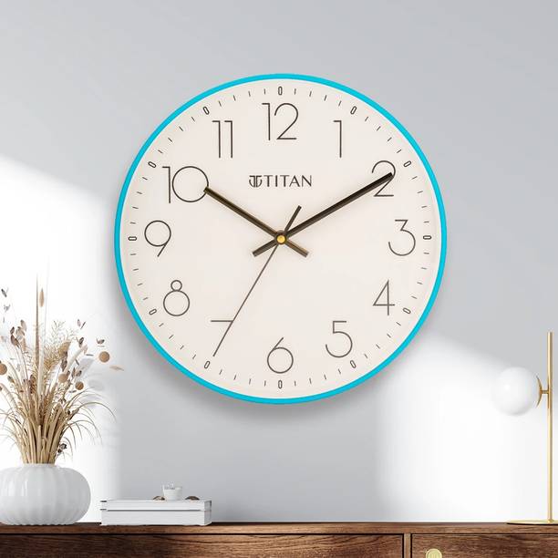 Titan Analog 30.5 cm X 30.5 cm Wall Clock