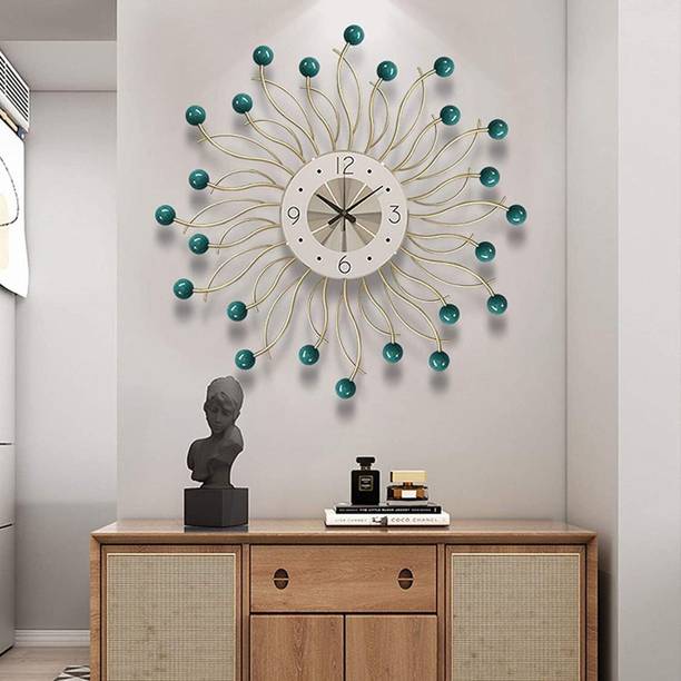 F K Metals एनालॉग 50 cm X 50 cm दीवार घड़ी