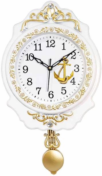 maxwell Quartz Analog 30 cm X 23 cm Wall Clock