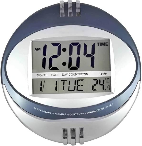 NXZ Digital 26 cm X 26 cm Wall Clock