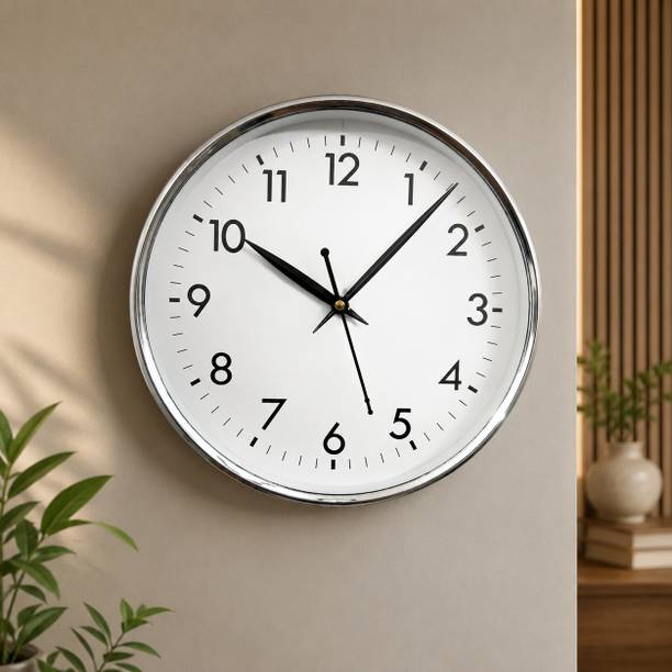fams Analog 25 cm X 25 cm Wall Clock