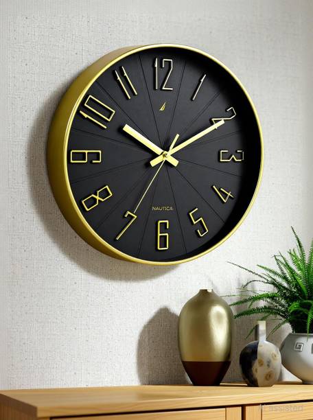 NAUTICA Analog 30 cm X 30 cm Wall Clock