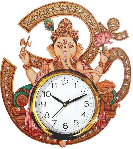 Heritagecrafts Analog 40 cm X 33 cm Wall Clock