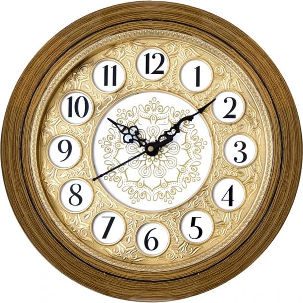 ASVCREATIONS Analog 31 cm X 24 cm Wall Clock
