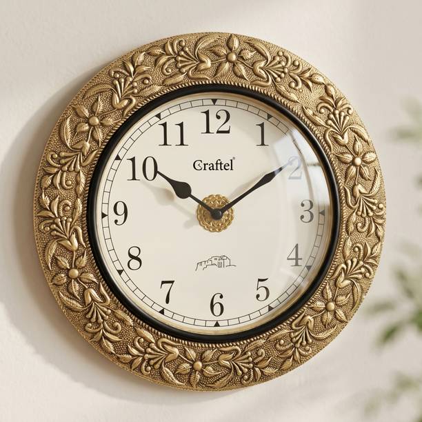 Craftel Analog 30 cm X 30 cm Wall Clock