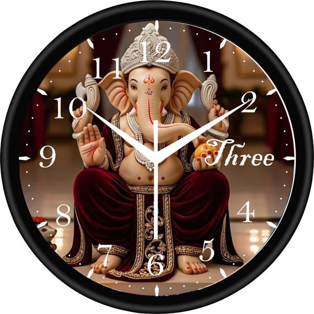 trendy homes Analog 26 cm X 26 cm Wall Clock