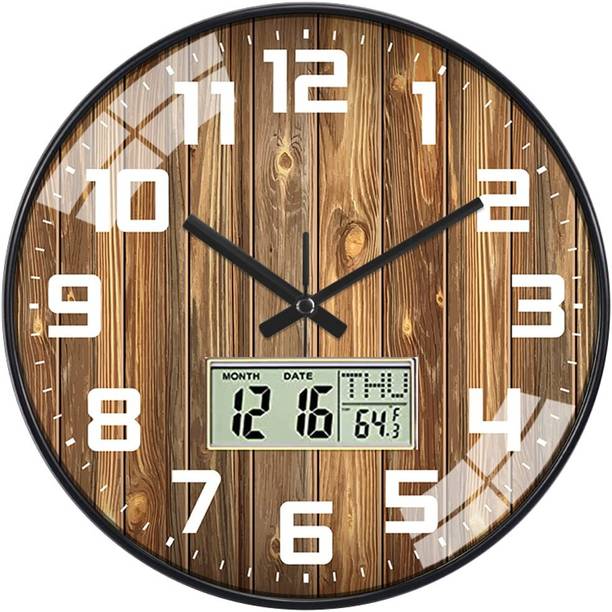 Prefact Analog-Digital 30 cm X 30 cm Wall Clock