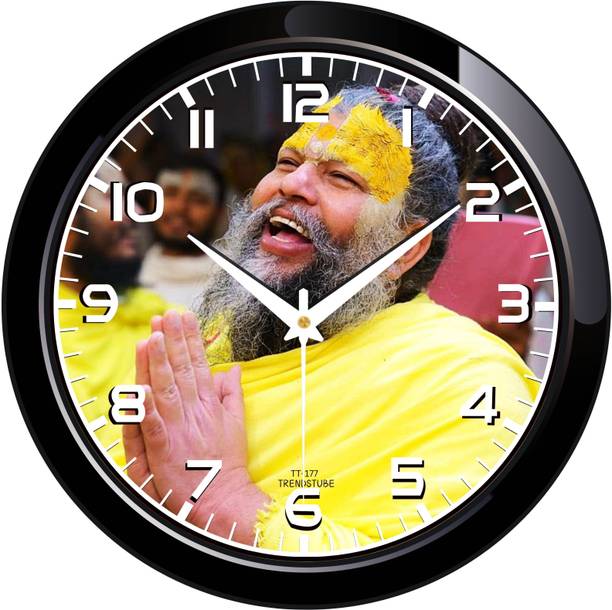 TrendsTube एनालॉग 25 cm X 25 cm दीवार घड़ी