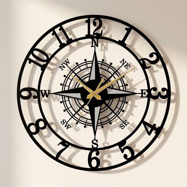 Zyoraelite Analog 40 cm X 40 cm Wall Clock