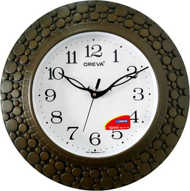 OREVA Analog 30 cm X 30 cm Wall Clock