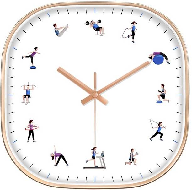 GINOYABROTHERS Analog 24 cm X 24 cm Wall Clock