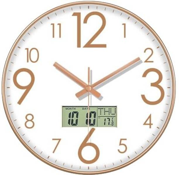AshandRoh Analog-Digital 32 cm X 32 cm Wall Clock