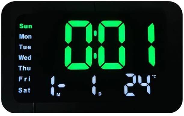 4tens Digital 10 cm X 16 cm Wall Clock