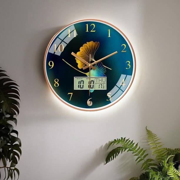 AshandRoh Analog-Digital 32 cm X 32 cm Wall Clock