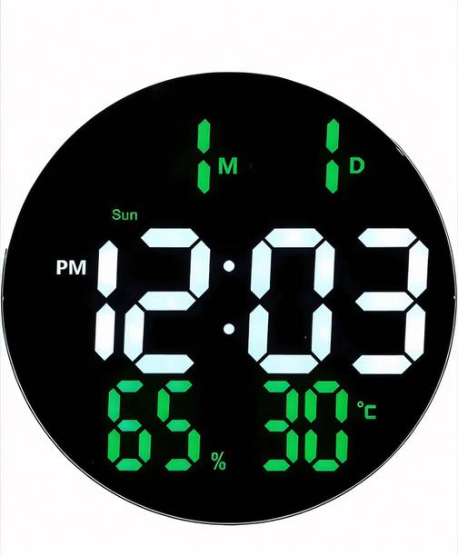 HOUSE OF COMMON Digital 25 cm X 25 cm Wall Clock