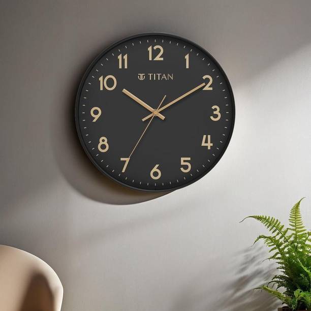 Titan Analog 30 cm X 30 cm Wall Clock