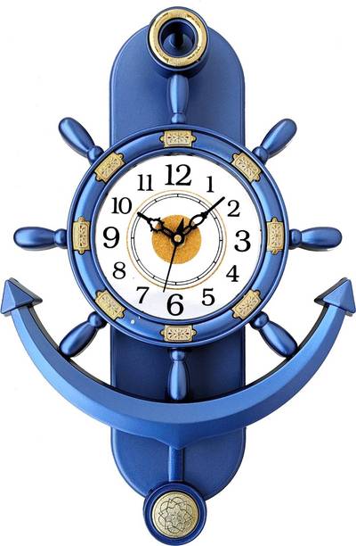 arritam Analog 37 cm X 25 cm Wall Clock