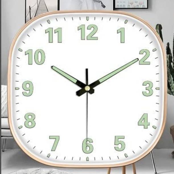 GINOYABROTHERS Analog 24 cm X 24 cm Wall Clock