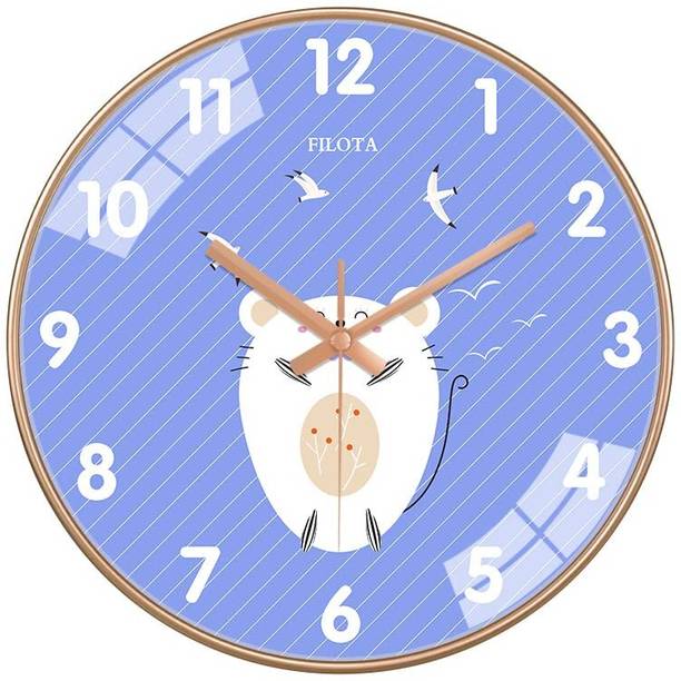 AshandRoh Analog-Digital 32 cm X 32 cm Wall Clock