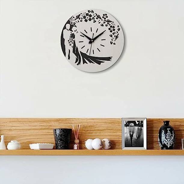 JaipurCrafts Digital 10 cm X 30 cm Wall Clock