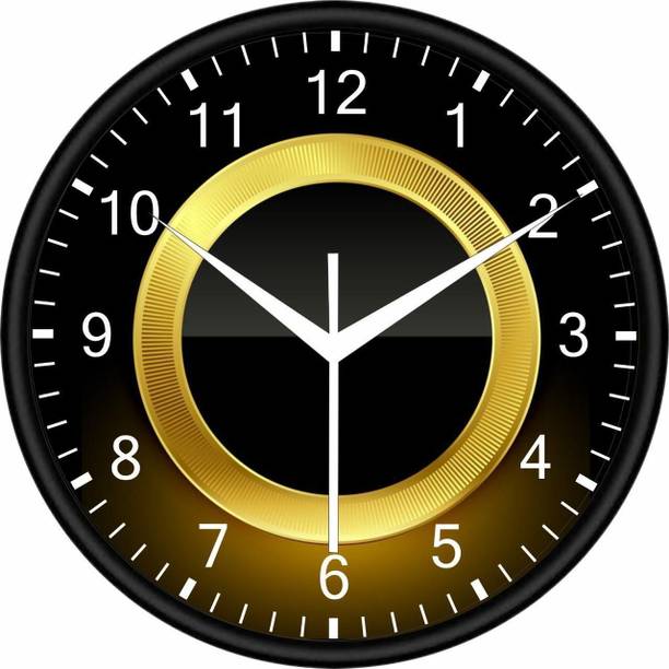 jv enterprises Analog 25.4 cm X 25.4 cm Wall Clock