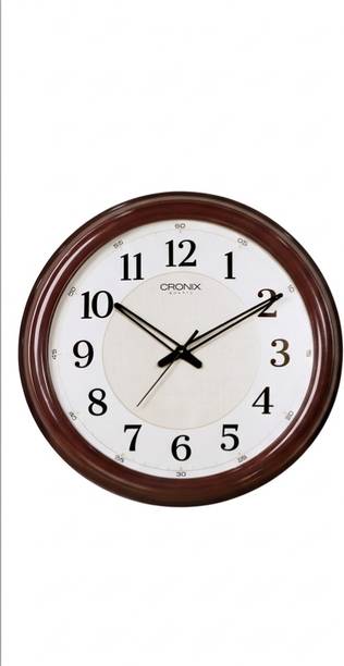 CRONIXQUARTZ Analog 50 cm X 50 cm Wall Clock