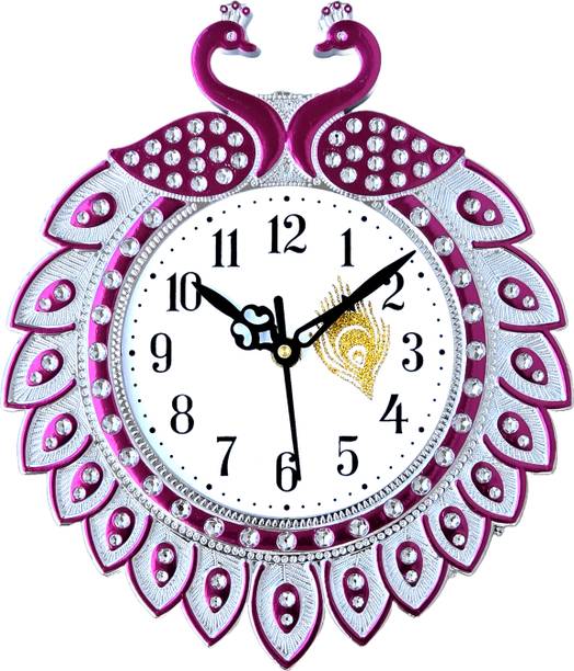 Gangaram creation Analog 28 cm X 28 cm Wall Clock