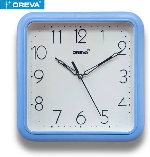 OREVA Analog 24.5 cm X 24.5 cm Wall Clock