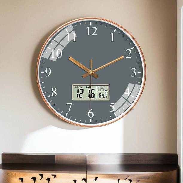 AshandRoh Analog-Digital 32 cm X 32 cm Wall Clock