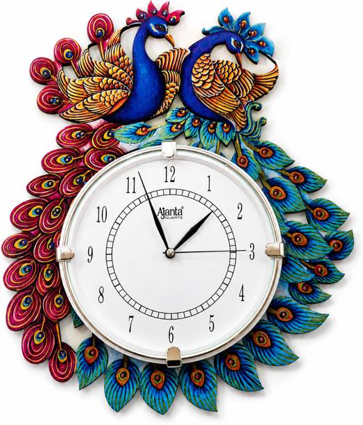 AJANTA Analog 36 cm X 32 cm Wall Clock