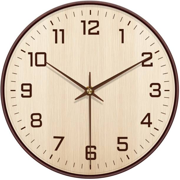 GINOYABROTHERS Analog 30 cm X 30 cm Wall Clock