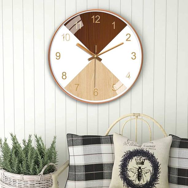 Star Work Analog 28.5 cm X 28.5 cm Wall Clock