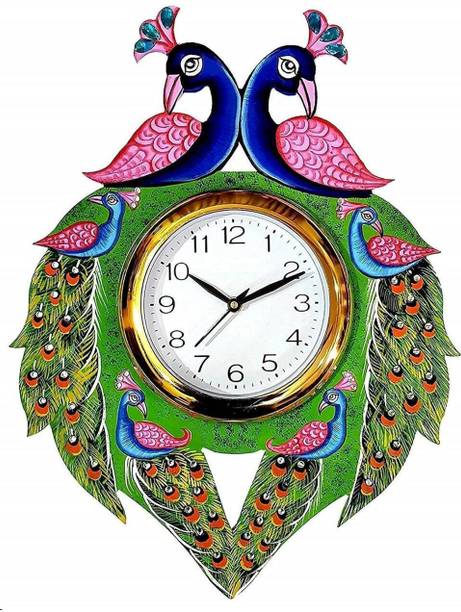 bur Analog 40 cm X 33 cm Wall Clock