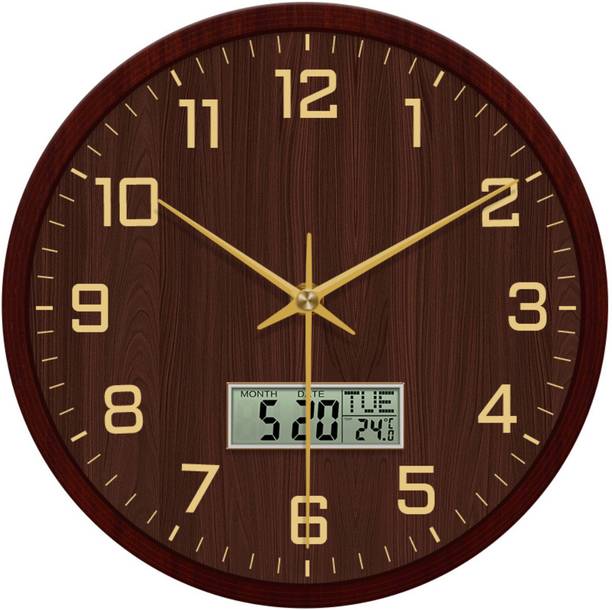 AshandRoh Analog-Digital 30 cm X 30 cm Wall Clock