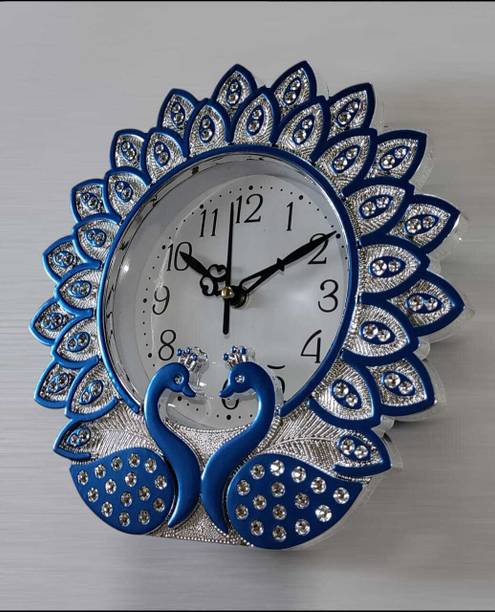 Shreya Enterprise एनालॉग 24 cm X 24 cm दीवार घड़ी