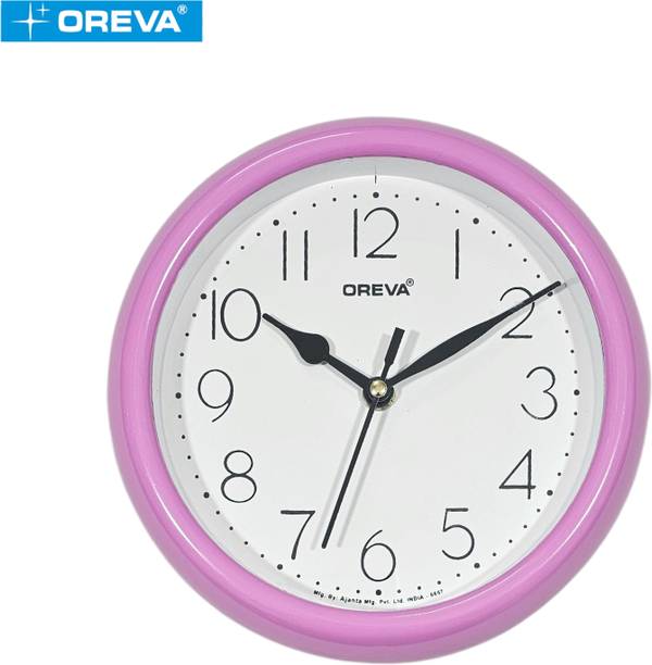 OREVA Analog 20 cm X 20 cm Wall Clock