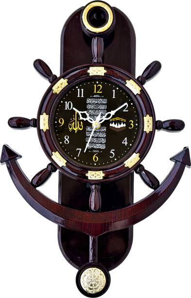 Factorywala Analog 34 cm X 24 cm Wall Clock