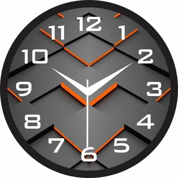 RUDVERSE Analog 25 cm X 25 cm Wall Clock