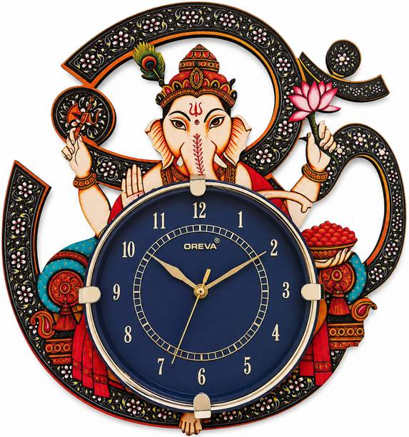 AJANTA Analog 36 cm X 32 cm Wall Clock