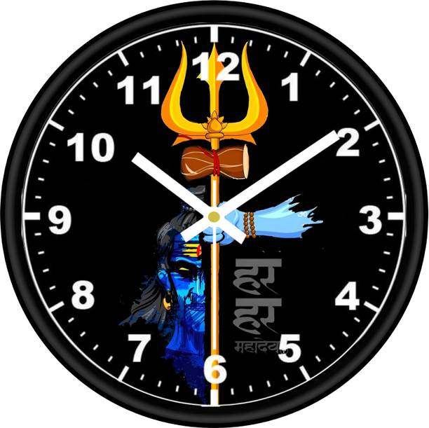 FASWLD Analog 25 cm X 25 cm Wall Clock