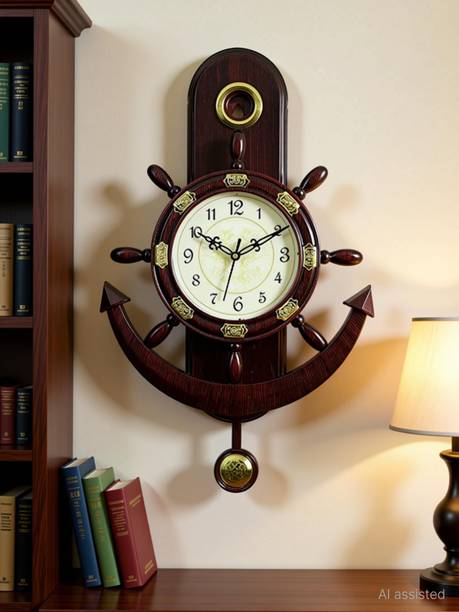 SR Analog 25 cm X 30 cm Wall Clock