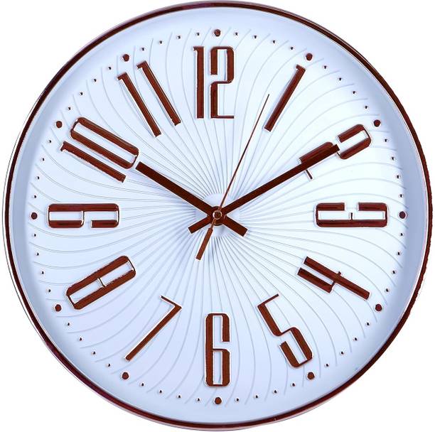 Real Quartz Analog 30 cm X 30 cm Wall Clock